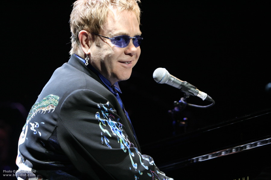 elton john tour support