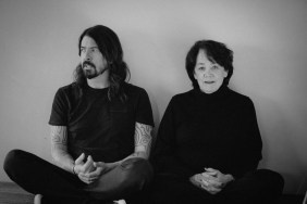 Dave Grohl with his mother Virginia.