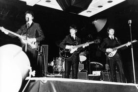 The Beatles performing in Australia circa 1964