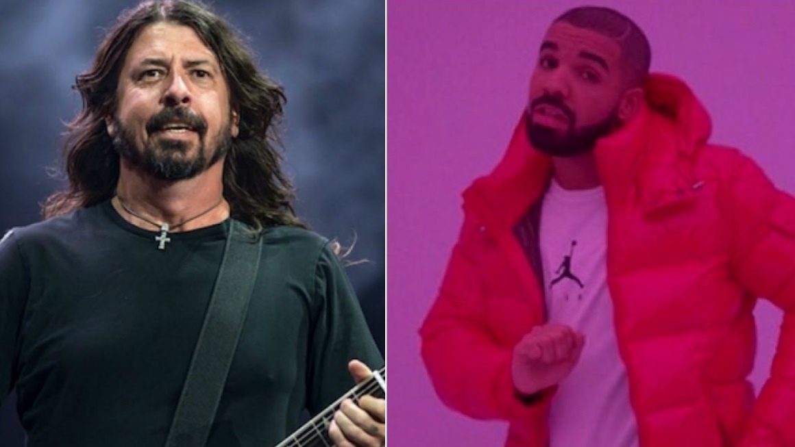 Here's Dave Grohl Covering *Checks Notes* Drake's 'Hotline Bling