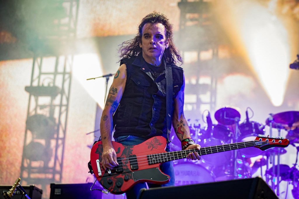 Simon Gallup of the Cure