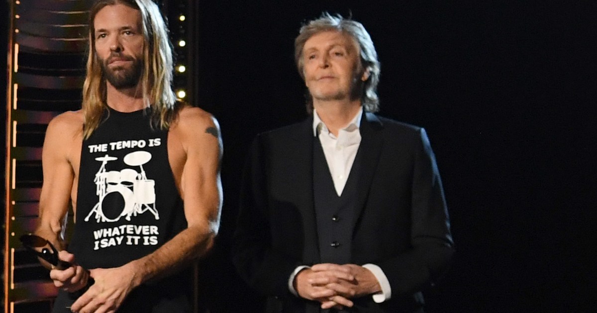 Paul McCartney Pays Tribute To Taylor Hawkins "A True Rock And Roll Hero"