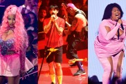 Nicki Minaj, Red Hot Chili Peppers and Lizzo performing at the 2022 MTV Video Music Awards