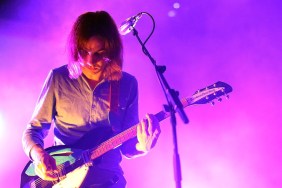 Tame Impala's Kevin Parker performing during the Australian 'Lonerism' tour in 2012