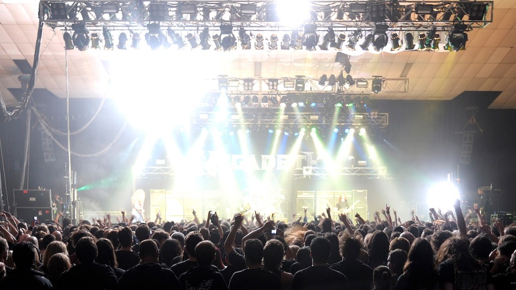 Megadeth perform at Festival Hall in 2009