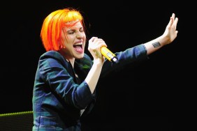 Paramore's Hayley Williams performing live in 2013