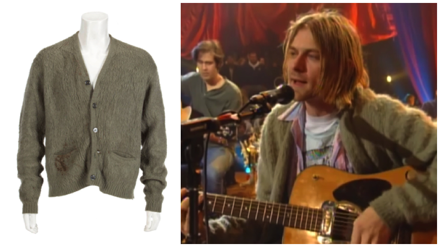 Kurt Cobain’s ‘MTV Unplugged’ Sweater Just Sold For The Price Of A ...