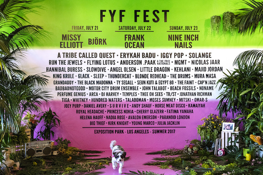 FYF 2017 lineup
