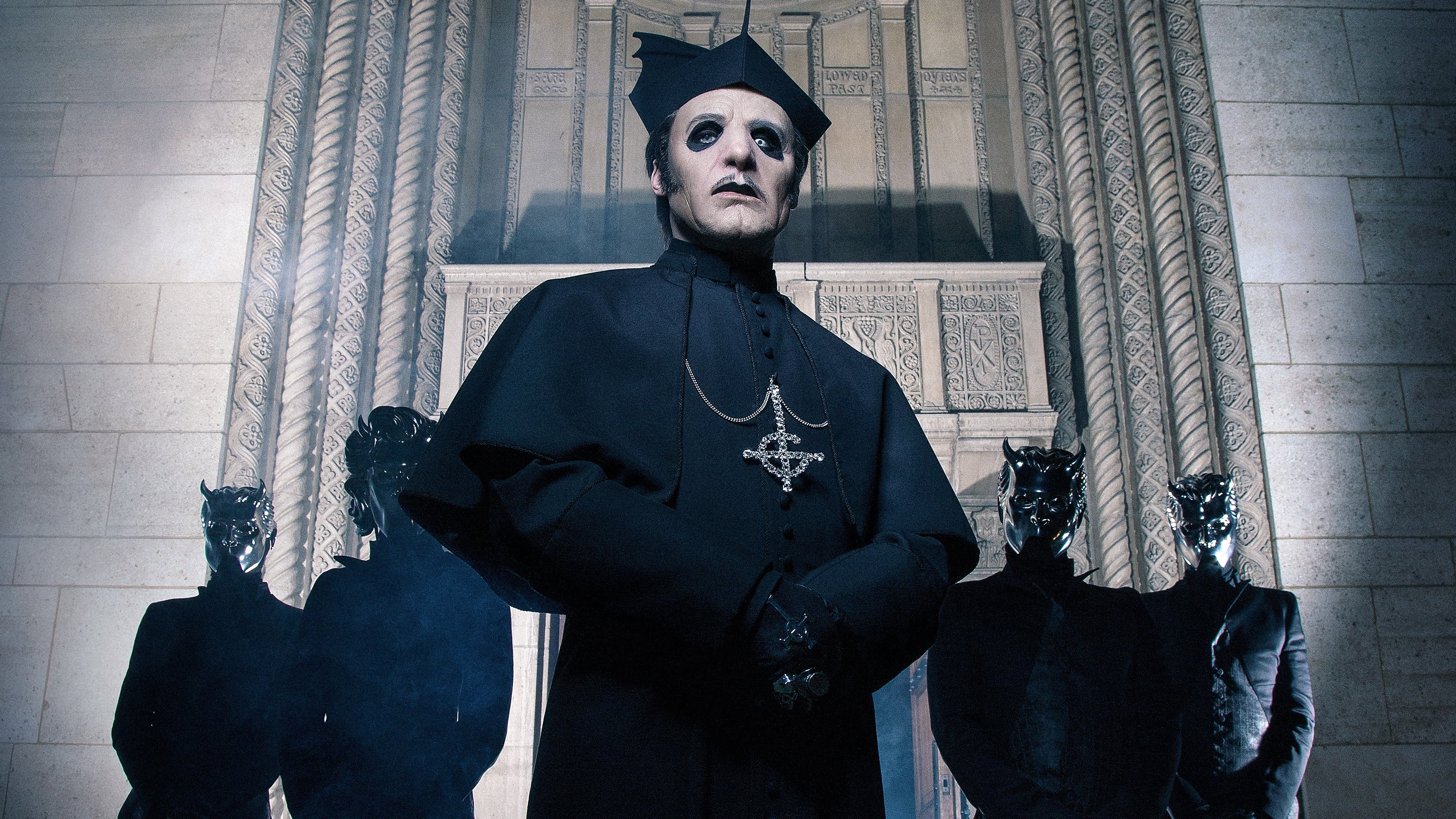 Welcome To His Nightmare: Tobias Forge Ghost's & It's Safer For Rockstars To Wear Masks - Music Feeds