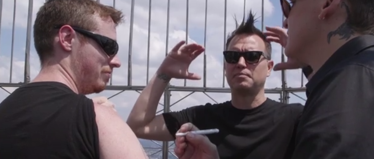 This Guy Got Blink-182 To Design His Tattoo, While Visiting The Empire  State Building - Music Feeds