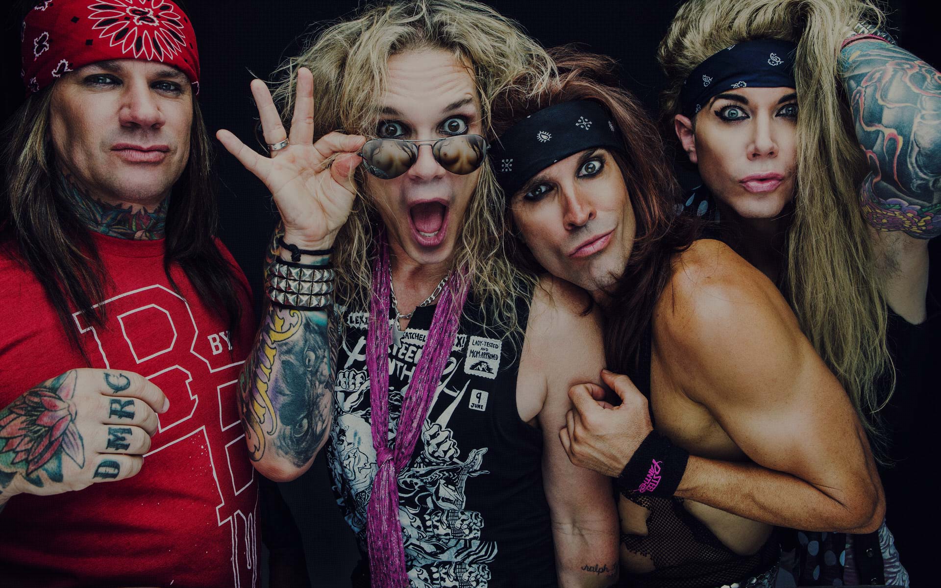 Interview Steel Panther S Lexxi Foxxx Talks Living With His Mum Doing Drugs With 5sos And