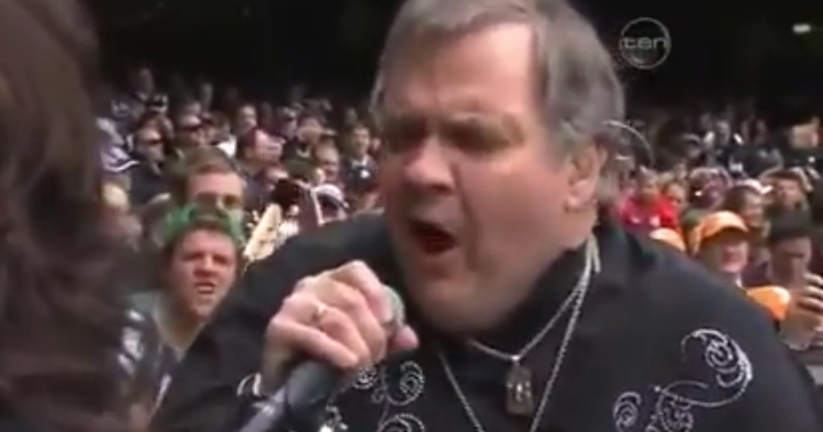 Meat Loaf Issues Apology To The AFL & Footy Fans Music Feeds