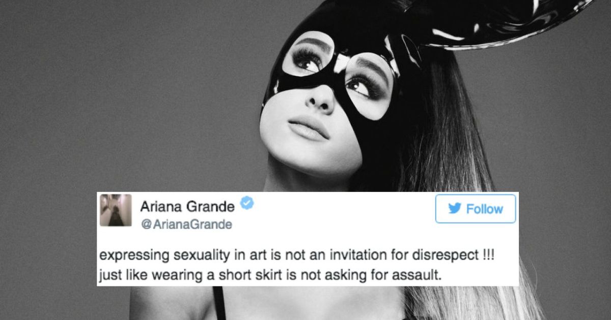 Ariana Grande Calls Out 