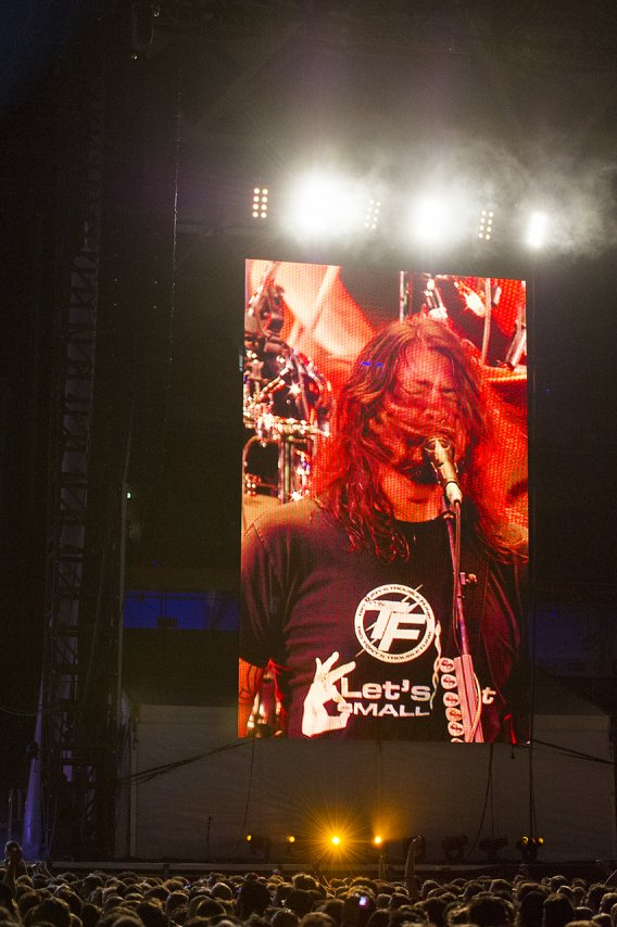 Foo Fighters, Rise Against – Brisbane, Suncorp Stadium 24/02/2014 #16