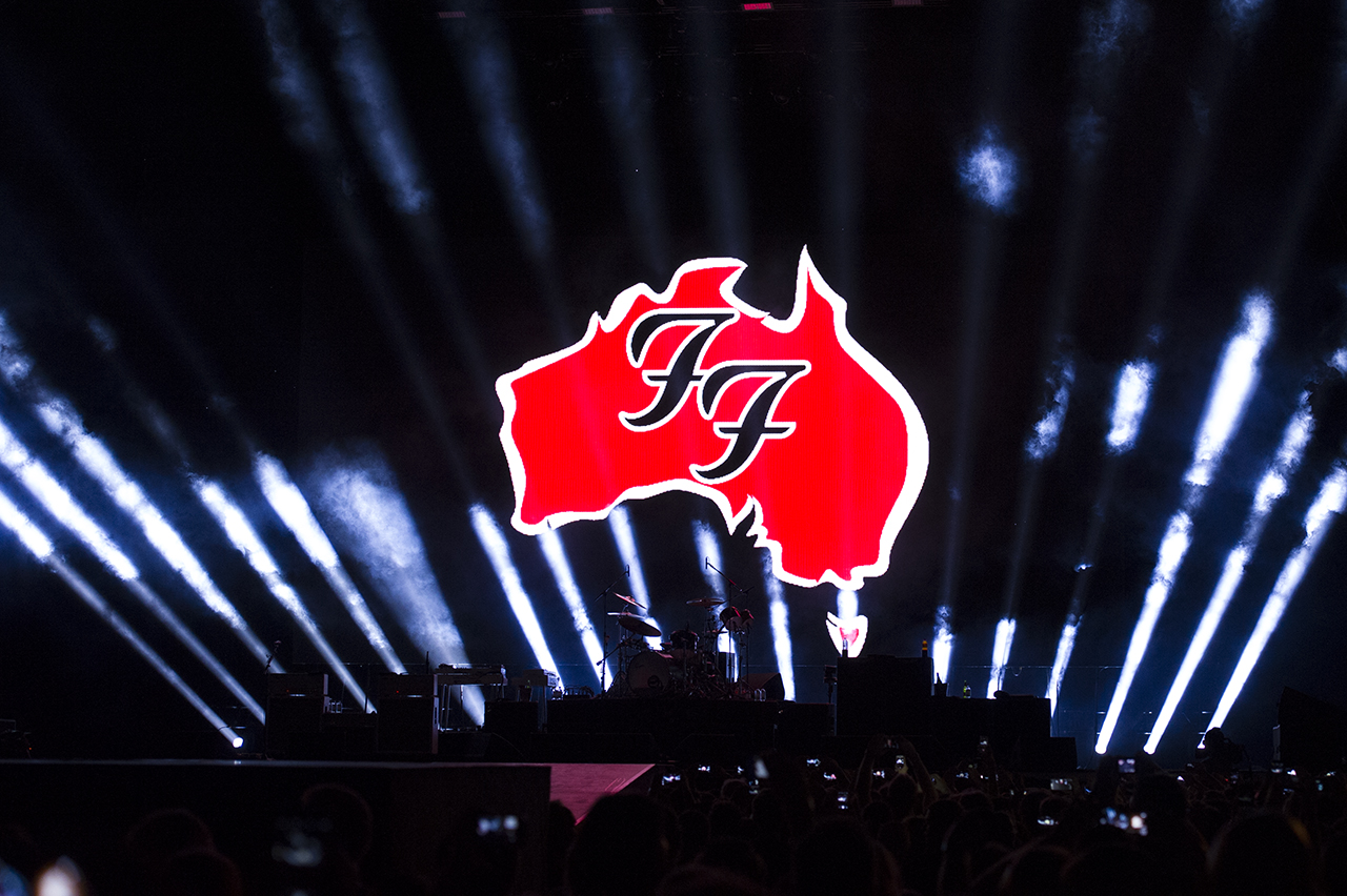 Foo Fighters, Rise Against – Brisbane, Suncorp Stadium 24/02/2014 #1