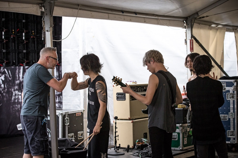 Ok Rock Backstage Soundwave 2015, Melbourne