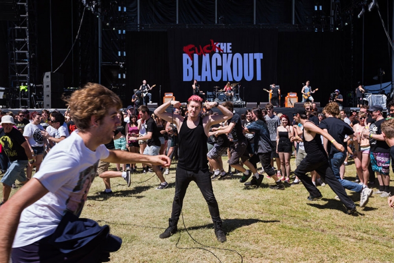 The Blackout<br />Soundwave 2013, Adelaide