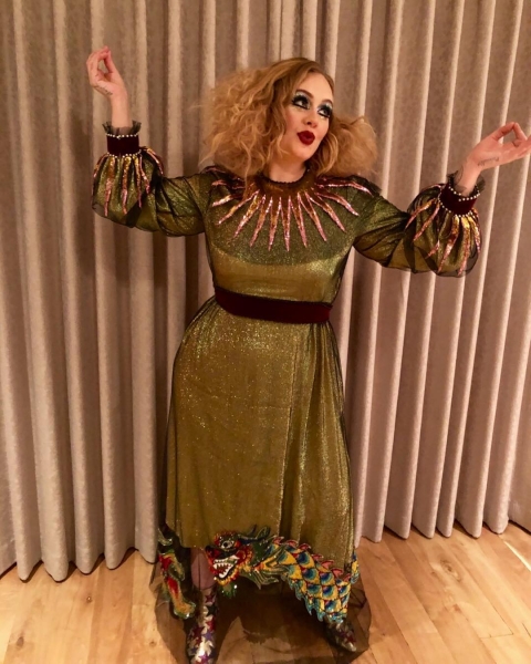 Adele... as a jester