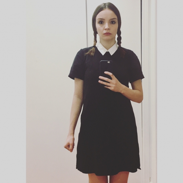 Chvrches' Lauren Mayberry... as Wednesday Addams from The Addams Family
