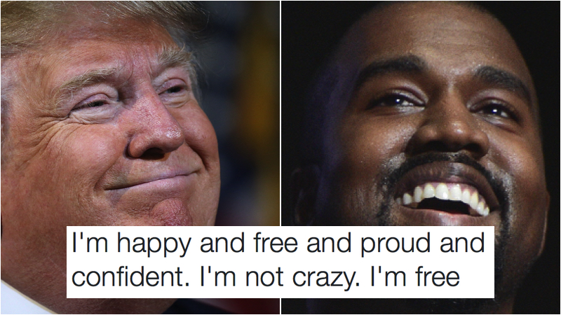 Kanye West & Donald Trump Tweets Which Prove They’re The Same Person #5