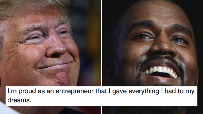 Kanye West & Donald Trump Tweets Which Prove They’re The Same Person #7