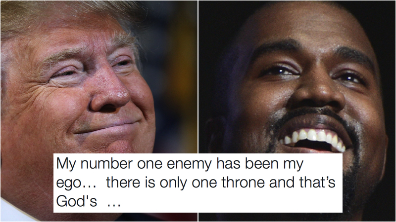 Kanye West & Donald Trump Tweets Which Prove They’re The Same Person #9