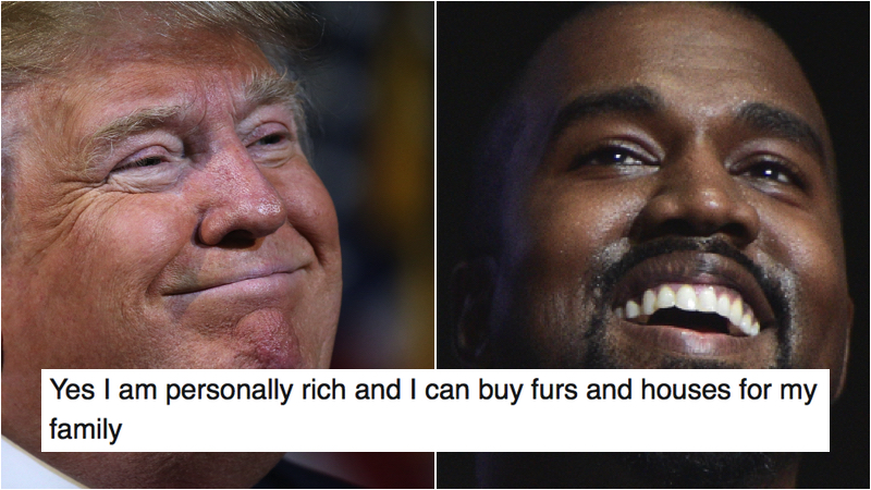 Kanye West & Donald Trump Tweets Which Prove They’re The Same Person #11