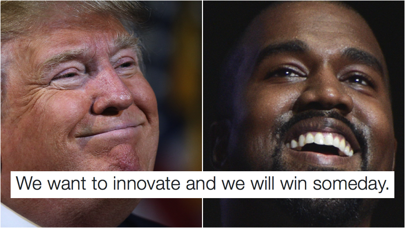 Kanye West & Donald Trump Tweets Which Prove They’re The Same Person #15