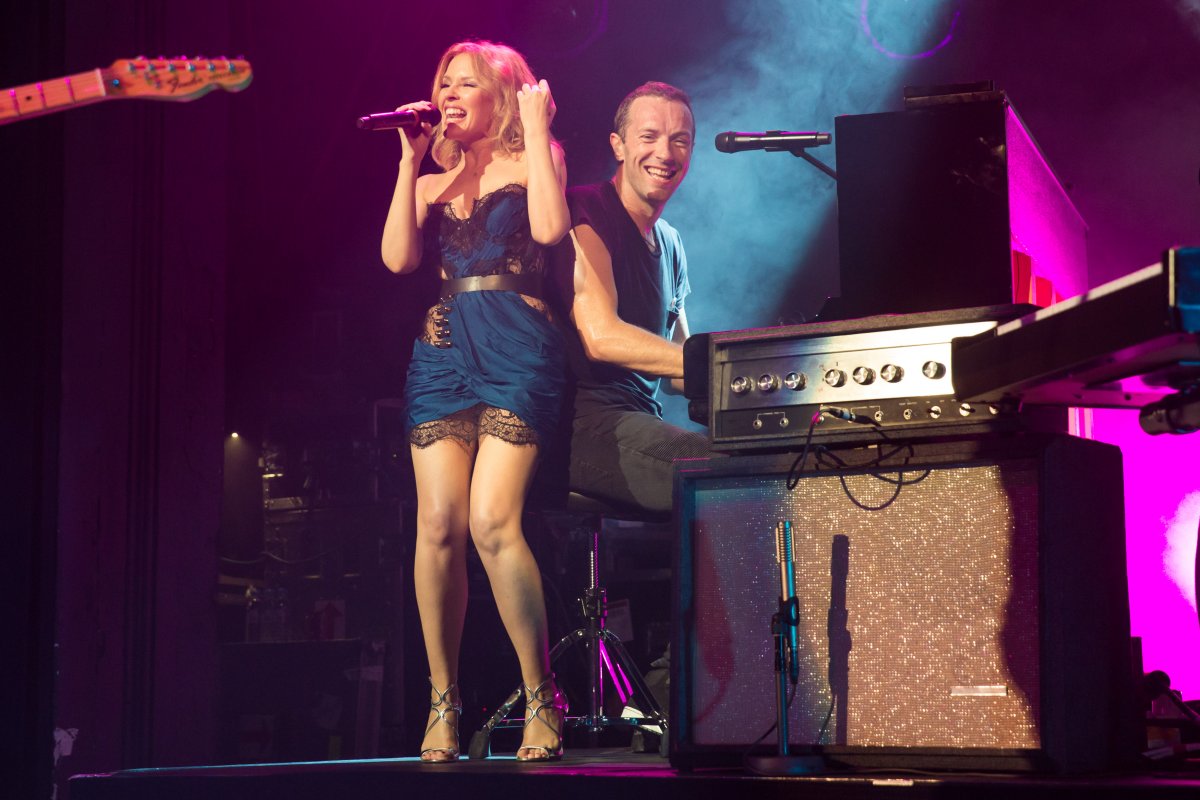 Coldplay Joined Onstage By Kylie Minogue, Enmore Theatre, Sydney, Thursday, 19th June 2014 #3