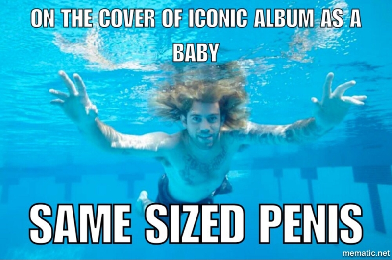Reddit Users Photoshop The 'Nevermind' 25 Years Later Picture #8