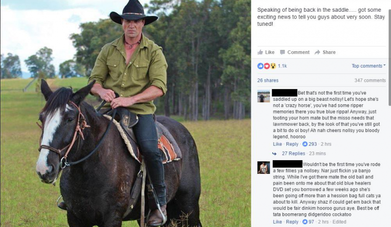 The Banter In The Comments Section On Shannon Noll's Facebook Page Is Lit #2