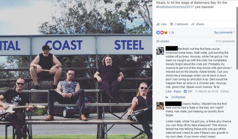 The Banter In The Comments Section On Shannon Noll's Facebook Page Is Lit #14