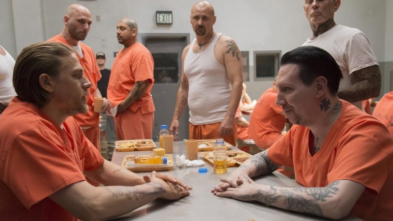 Or portraying a straight-up white supremacist on 'Sons Of Anarchy', Manson just keeps toying with our expectations.