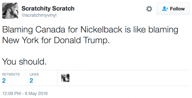 Twitter's Thoughts On Nickelback & Donald Trump #1